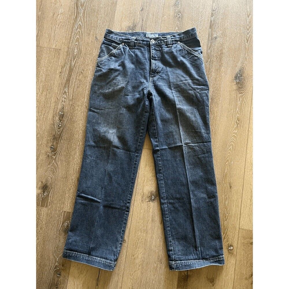 Columbia Sportswear Mens Blue Denim 7 Pocket Jeans Size 34